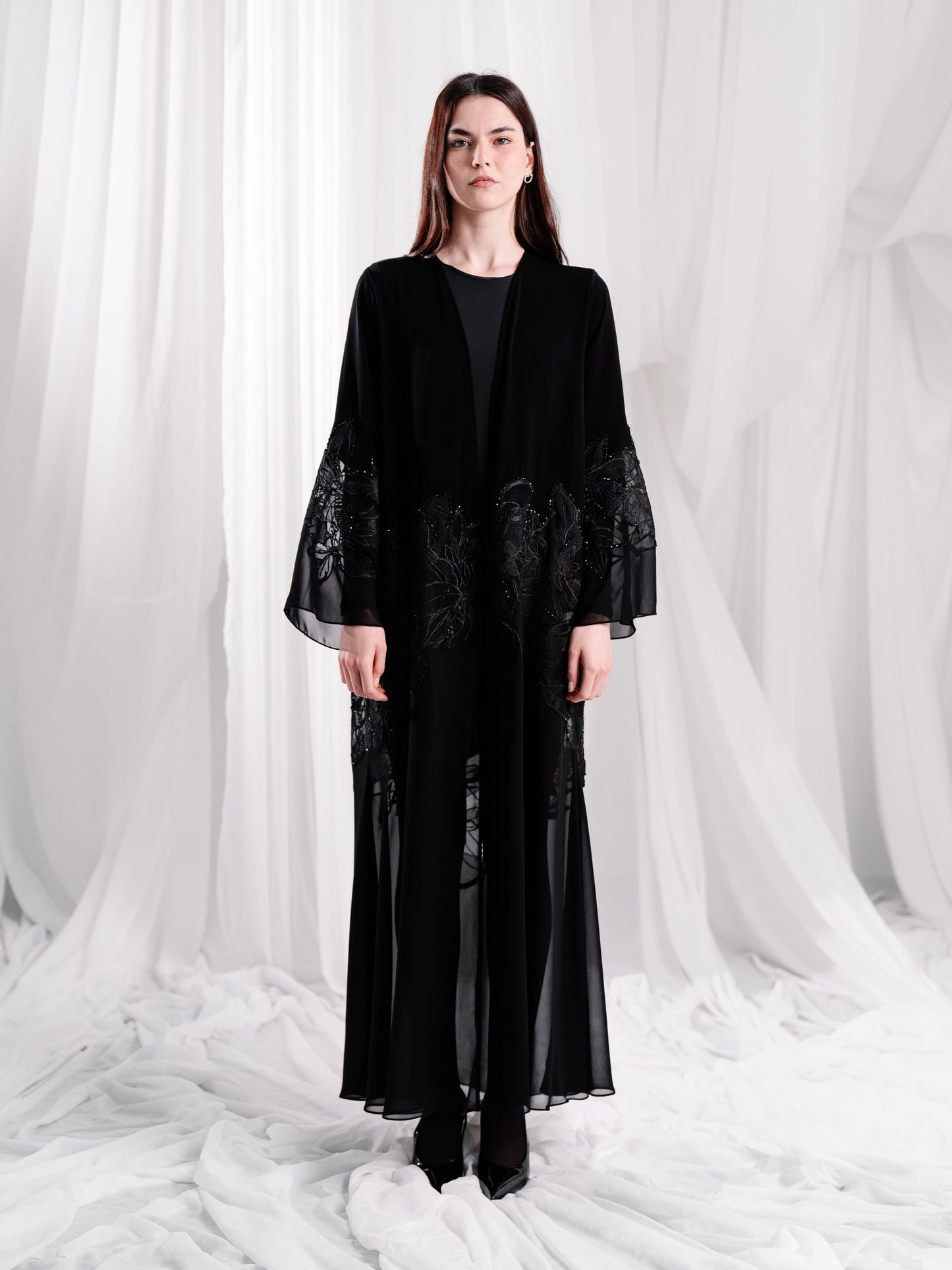 Black Lace Embroidery - ER210