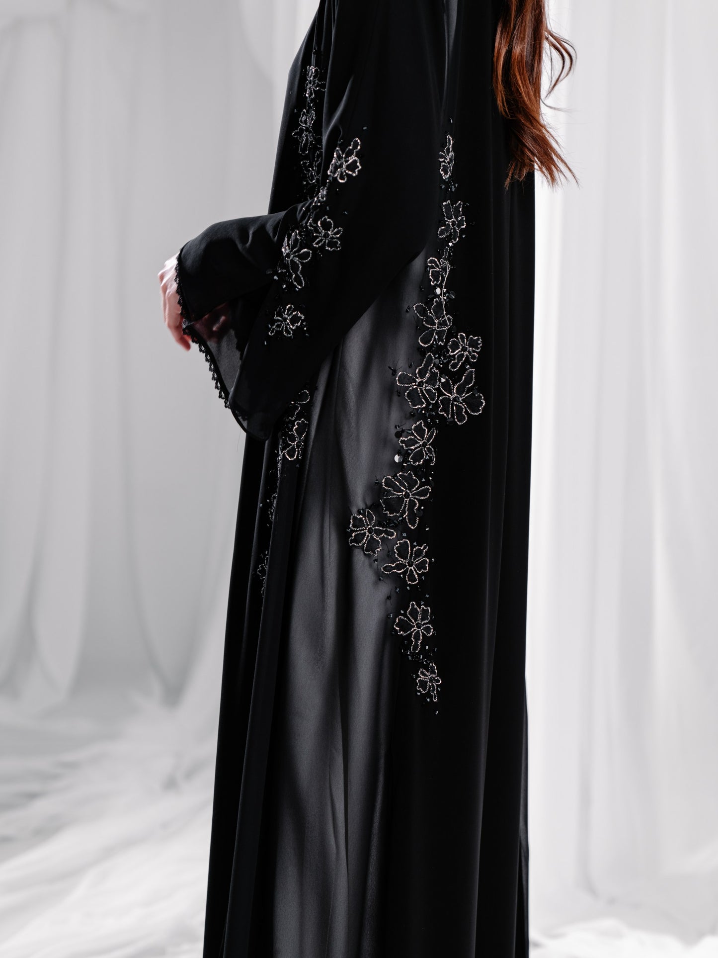 Black Lace Embroidery - ER28