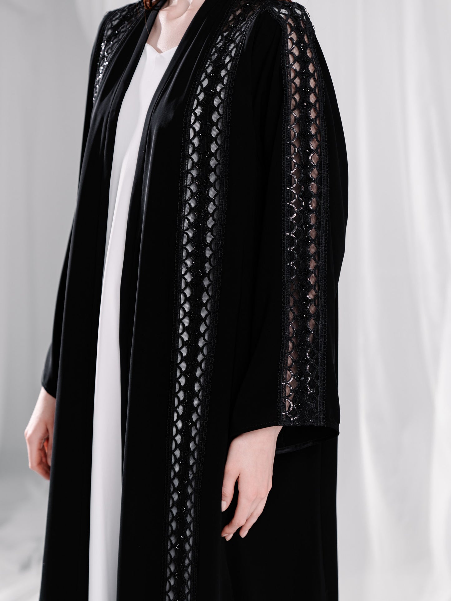 Black Lace Embroidery - ER23