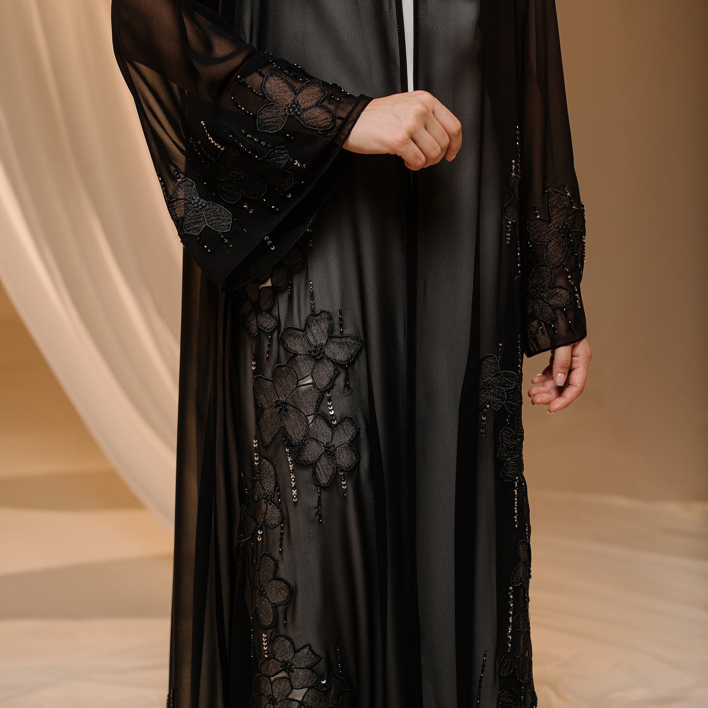 Black Lace Embroidery- ER8