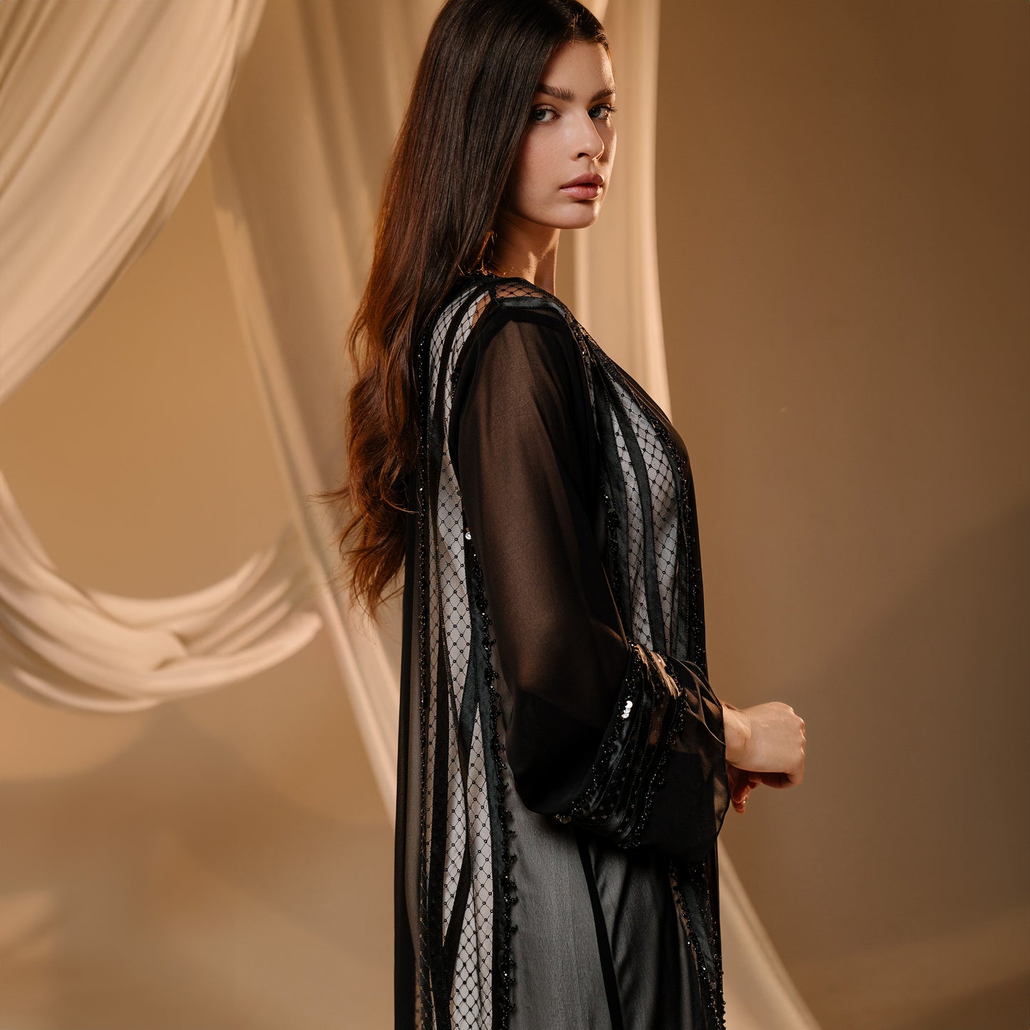 Black Lace Embroidery-ER7