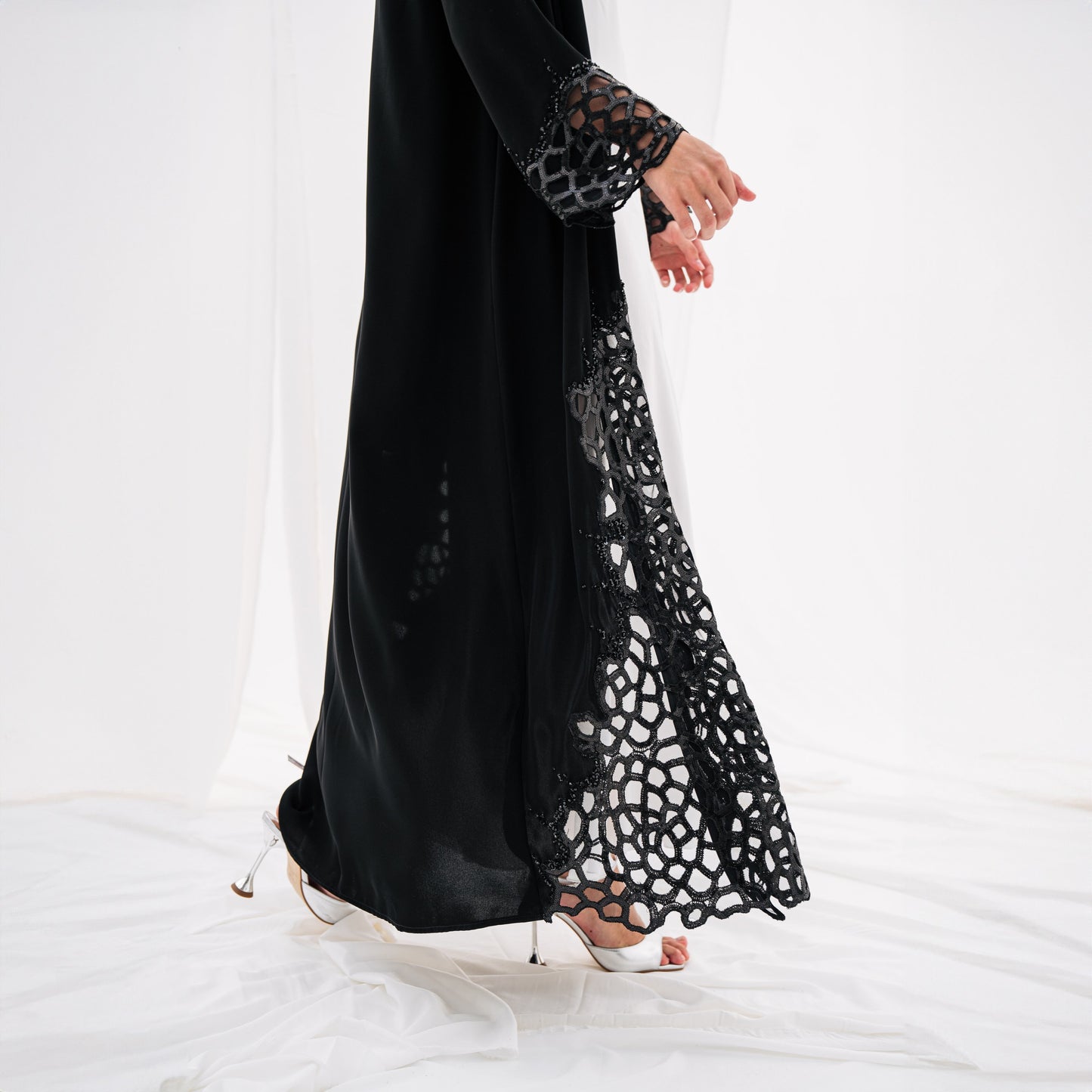 Black Lace Embroidery -ER3