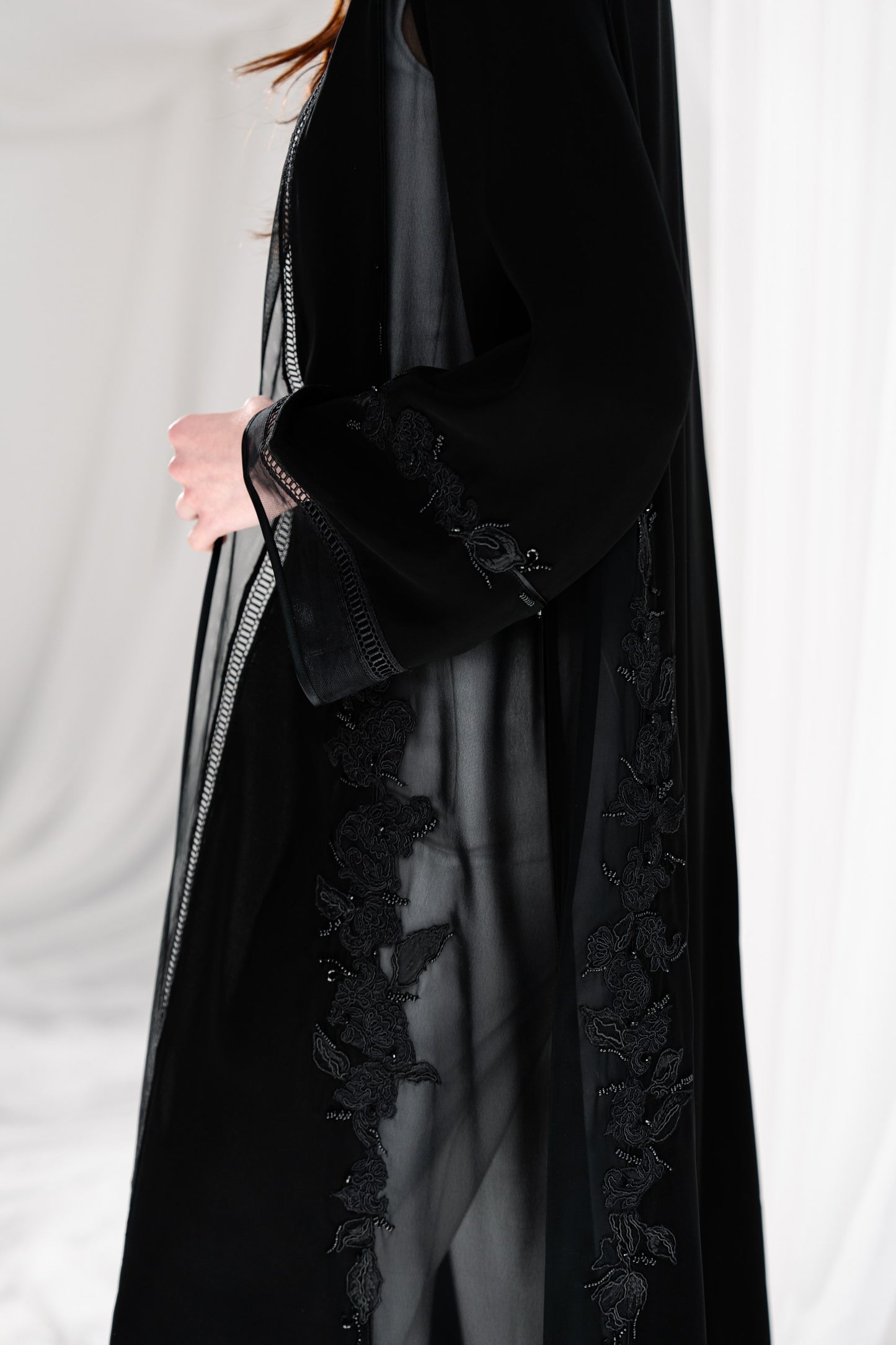 Black Lace Embroidery - ER18