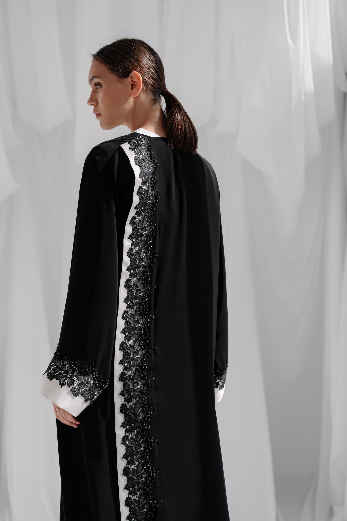 Black Lace Embroidery - R260