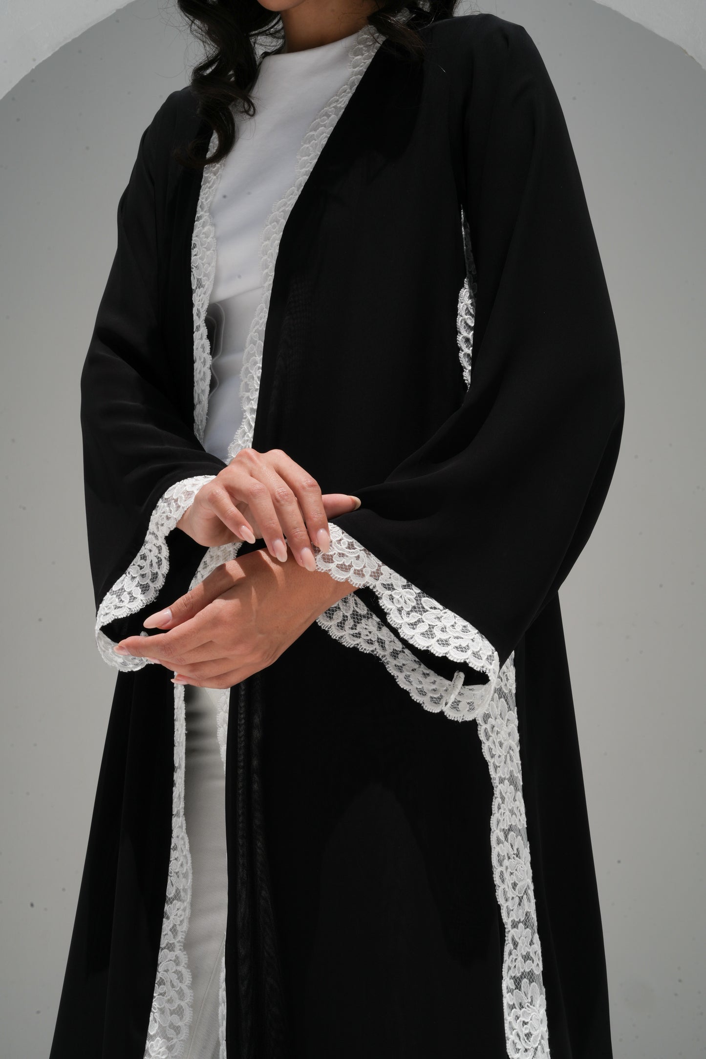 ZAY BLACK CHIFFON- ER79