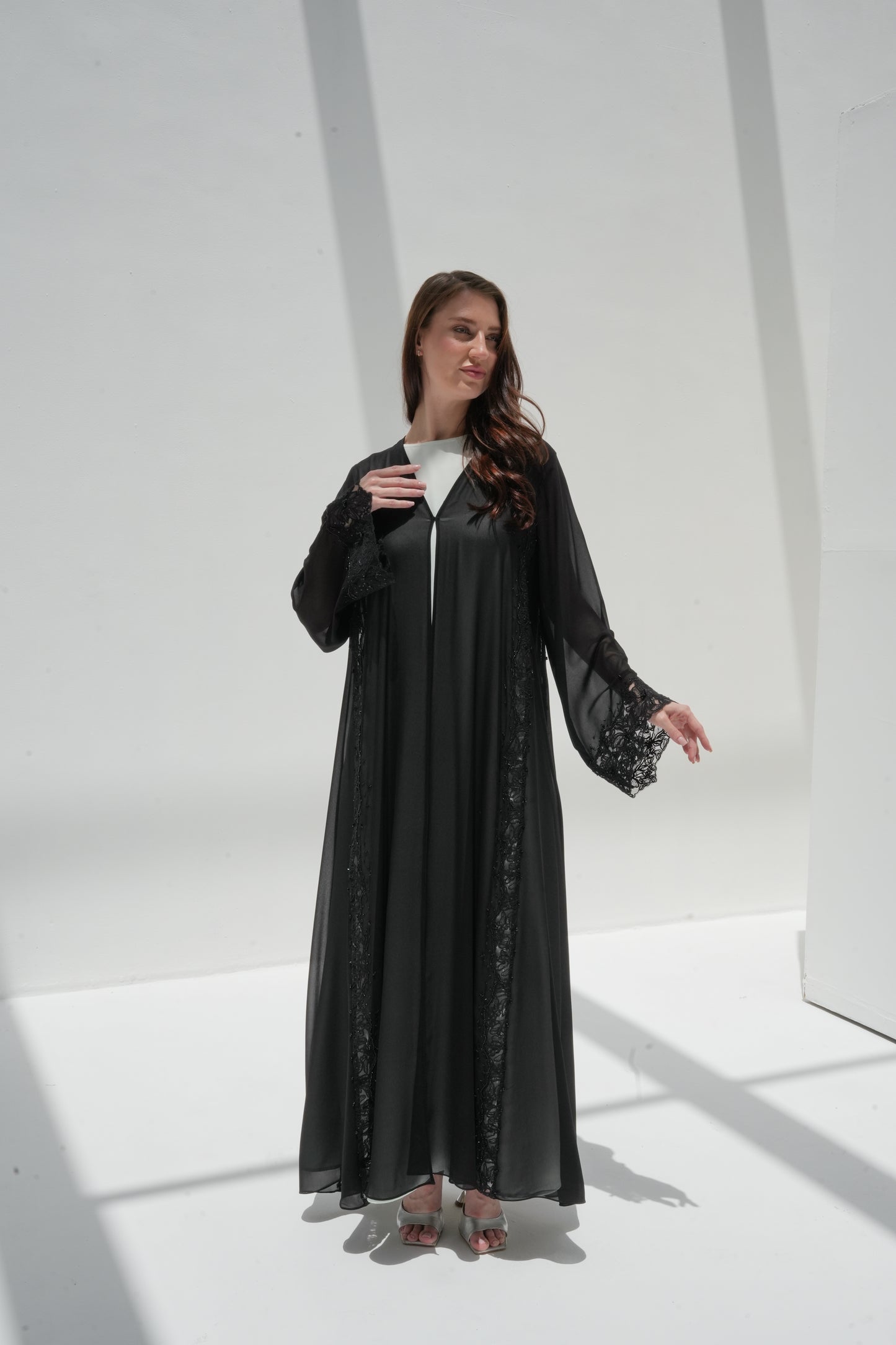 ZAY BLACK ABAYA- ER76
