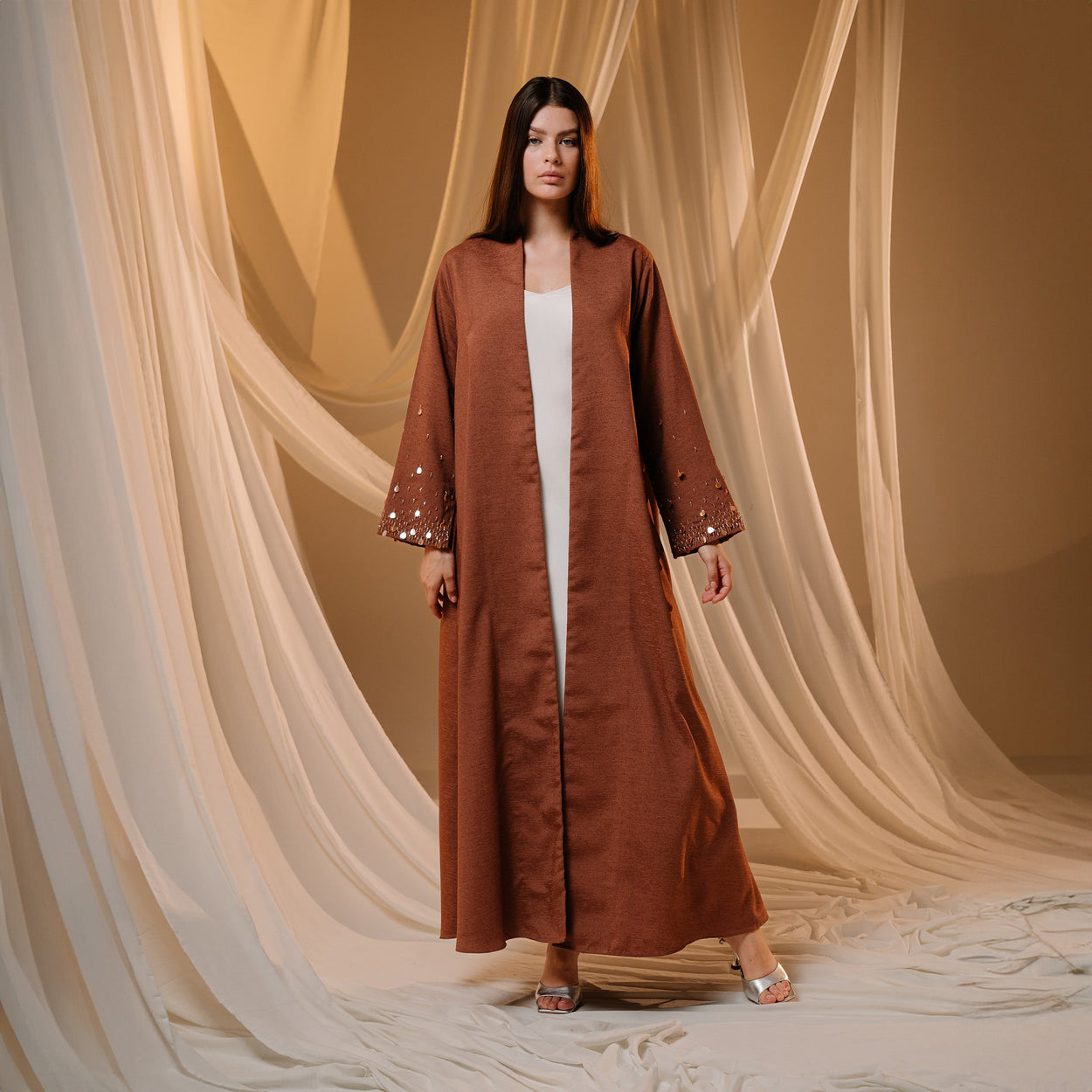 Clay Colored Abayas