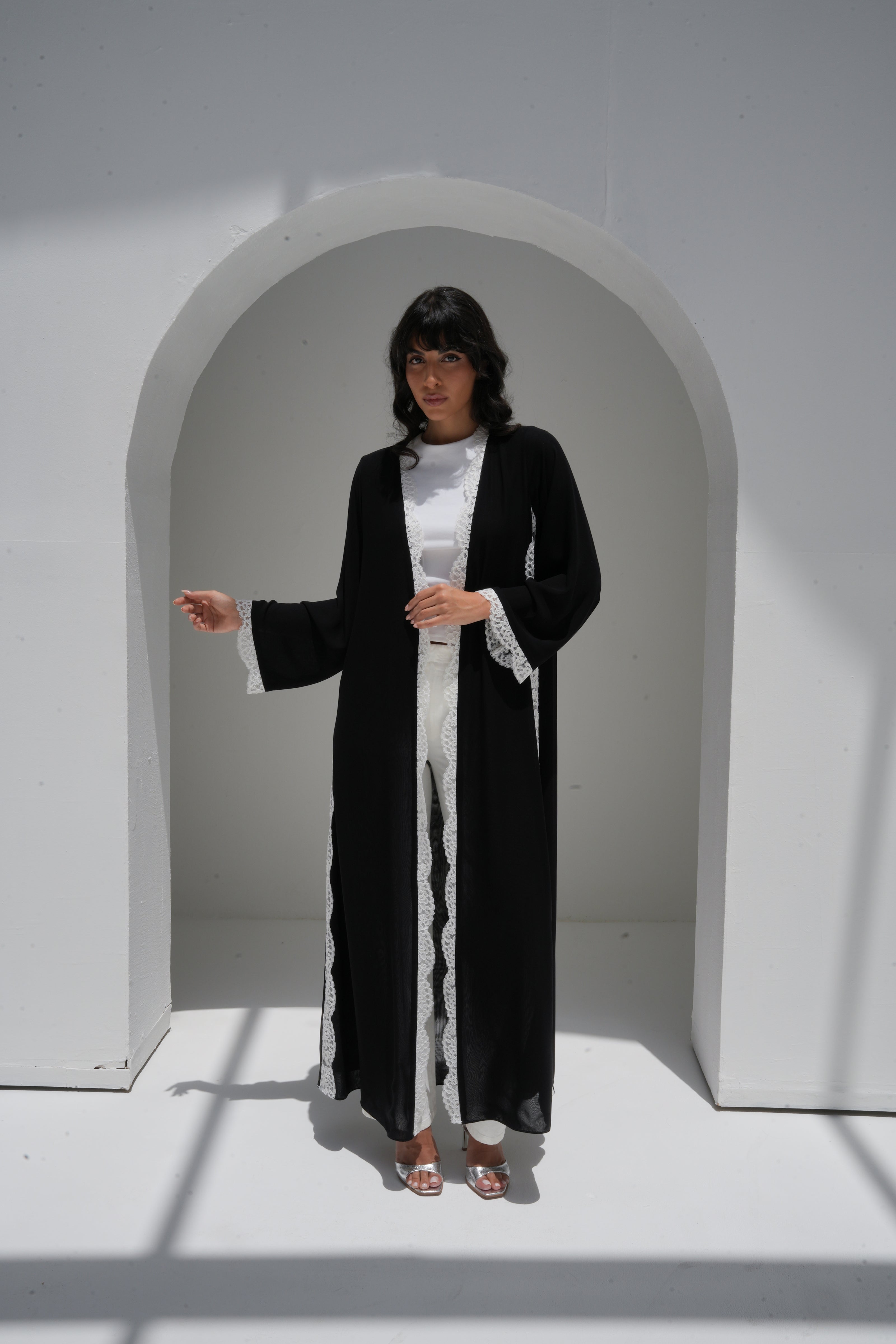 ZAY BLACK CHIFFON- ER79