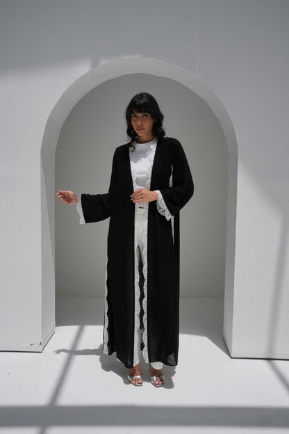 ZAY BLACK CHIFFON- ER79