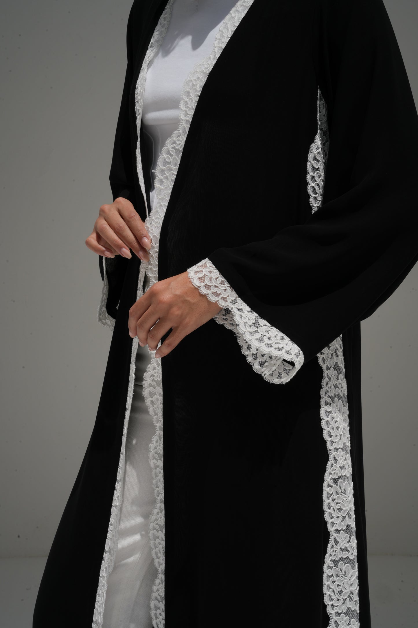 ZAY BLACK CHIFFON- ER79
