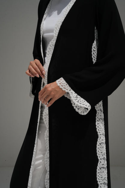 ZAY BLACK CHIFFON- ER79