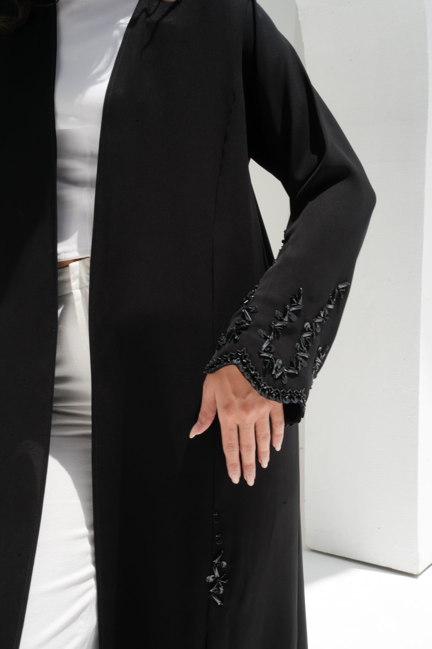 ZAY BLACK CREPE - R284