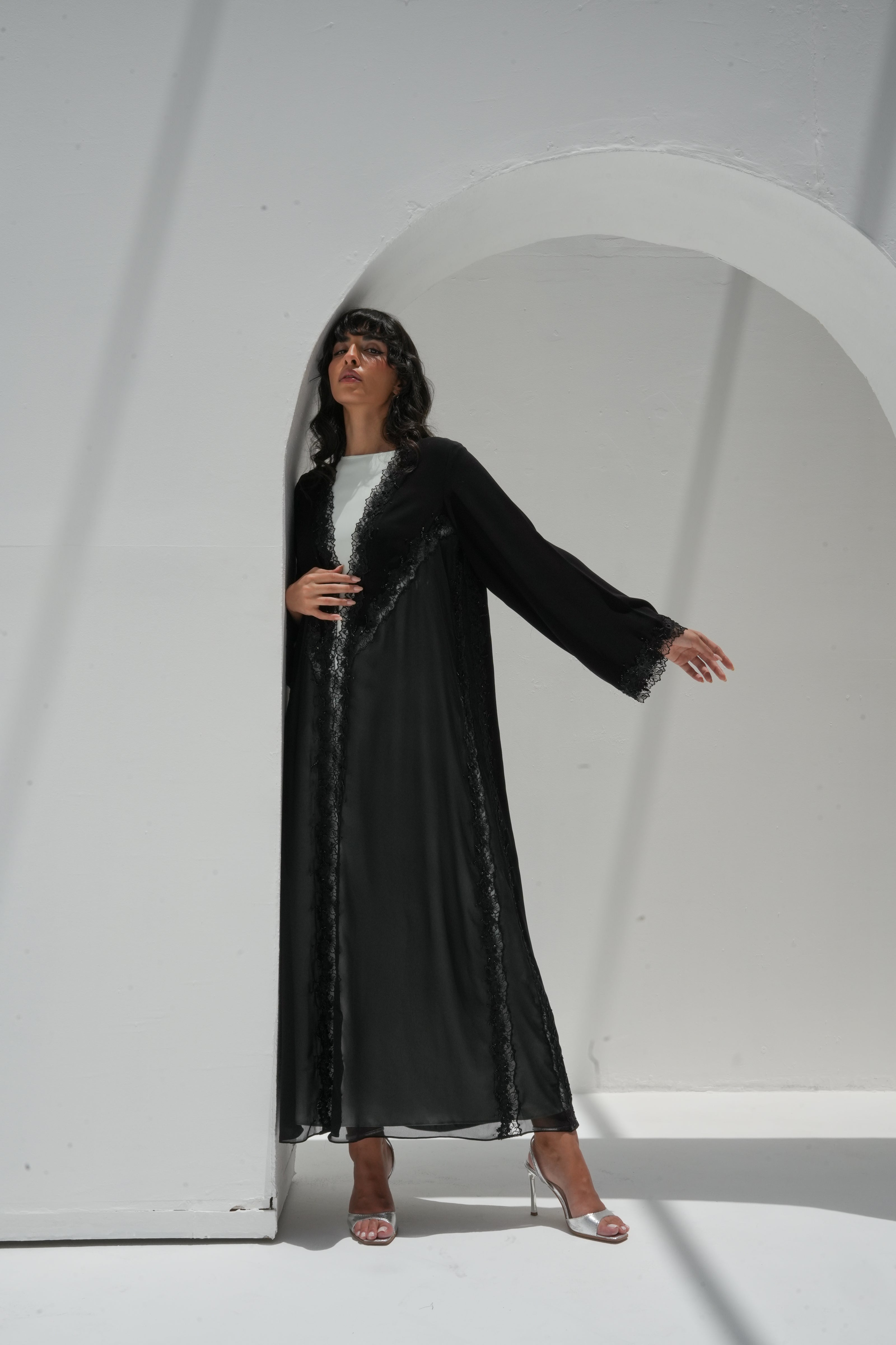 ZAY BLACK ABAYA - ER75