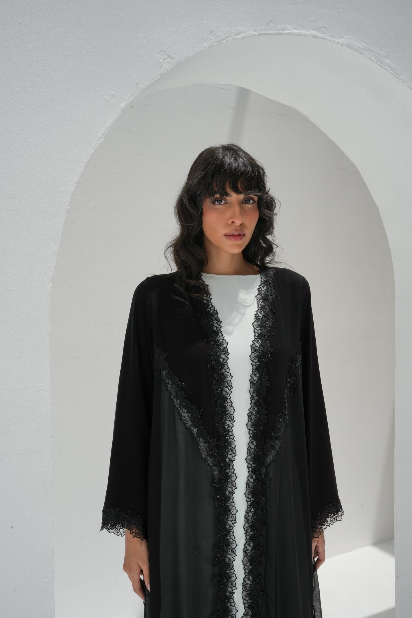ZAY BLACK ABAYA - ER75