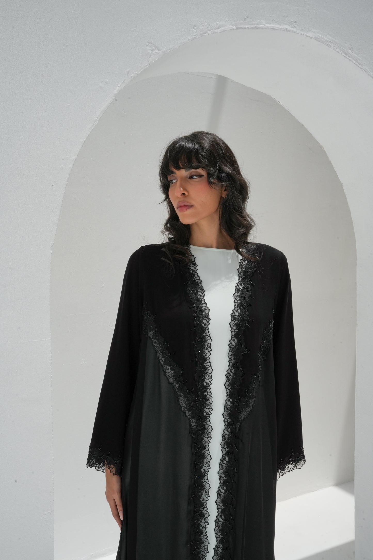 ZAY BLACK ABAYA - ER75