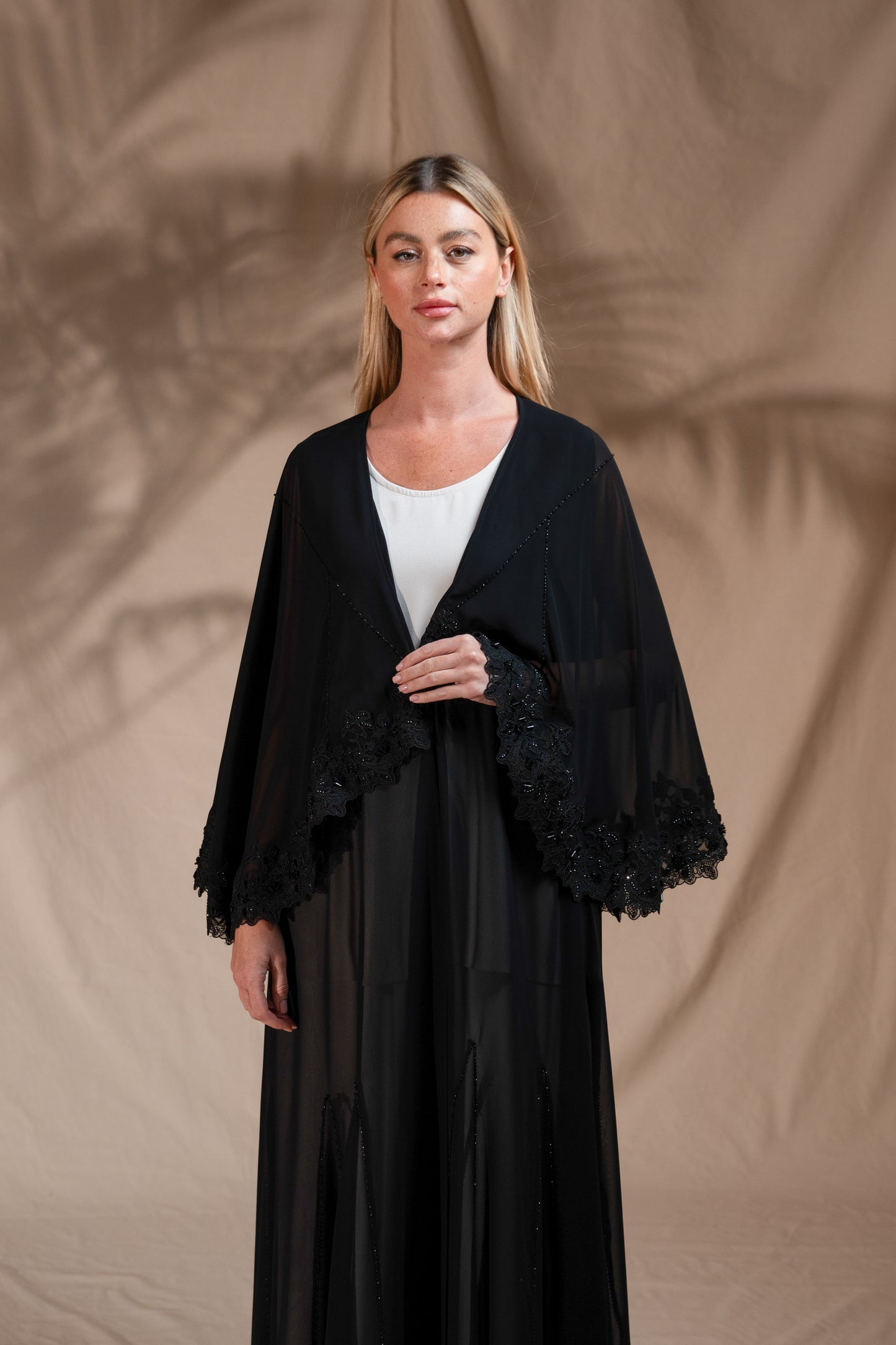 Zay Black Wedding Abaya WA19