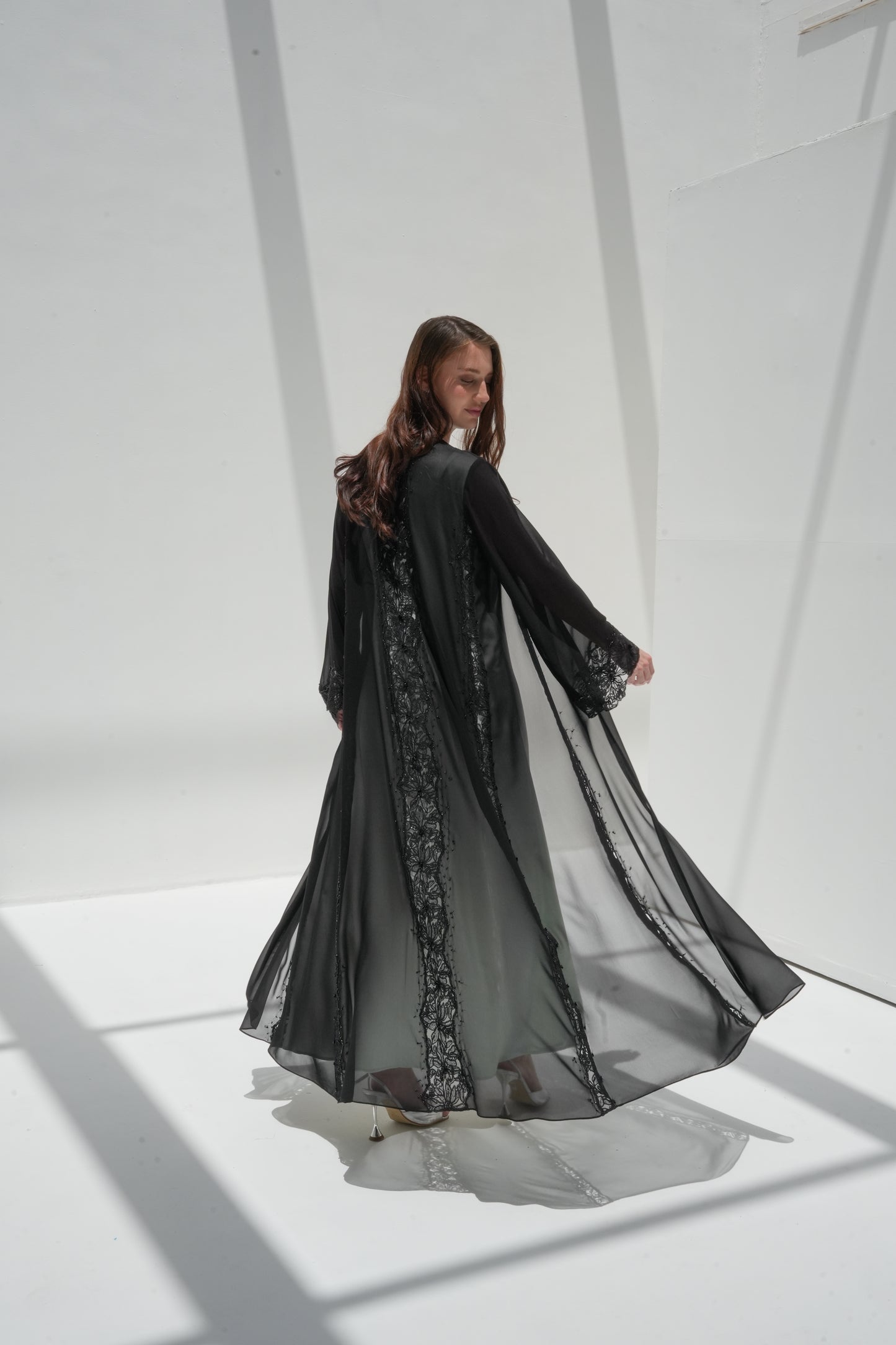 ZAY BLACK ABAYA- ER76