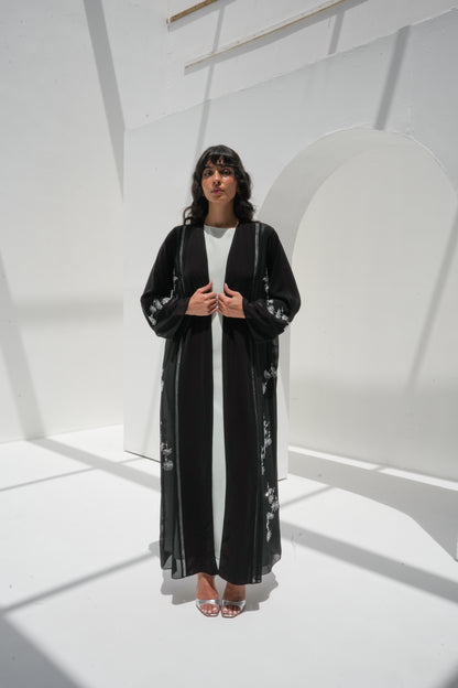 ZAY BLACK ABAYA -R281