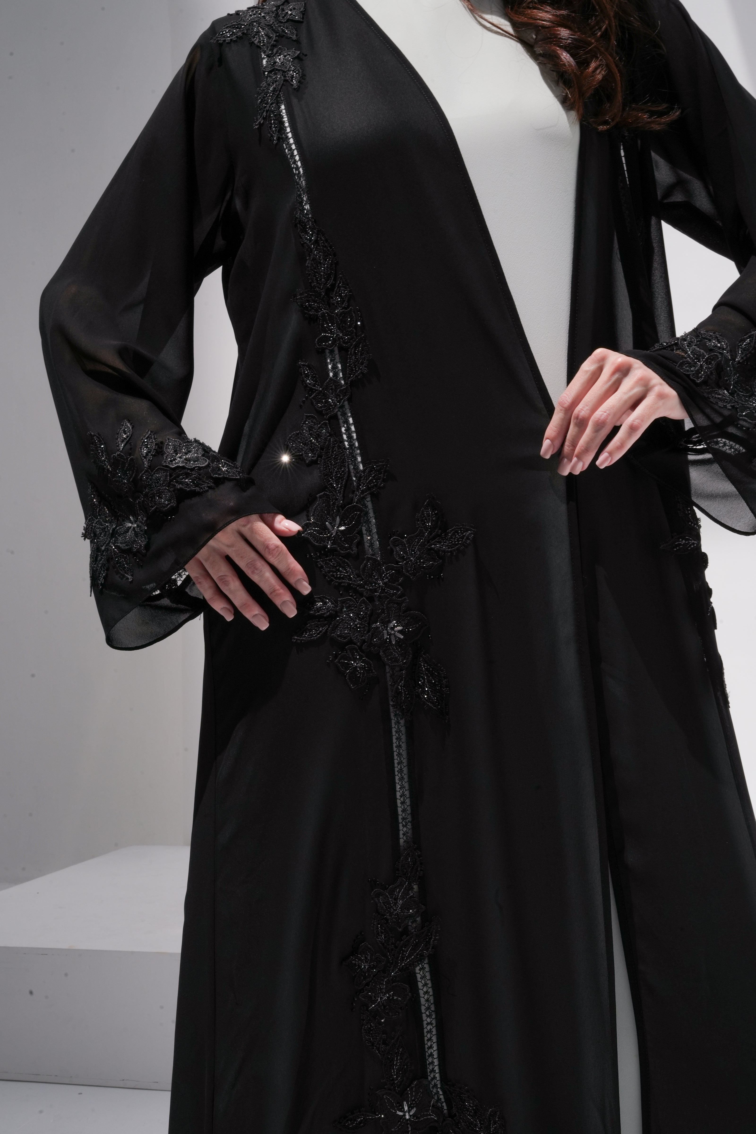 ZAY BLACK ABAYA -ER77