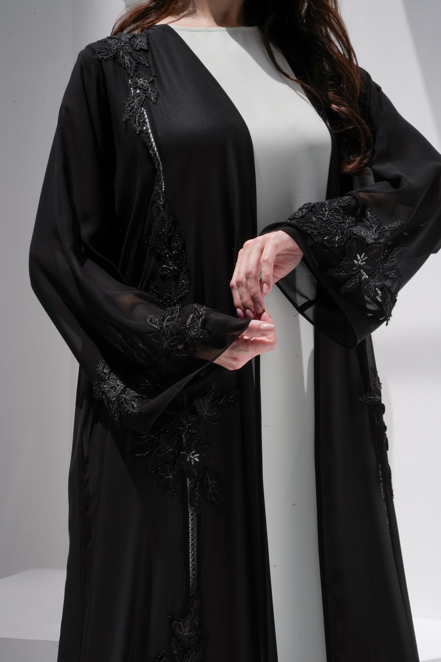 ZAY BLACK ABAYA -ER77