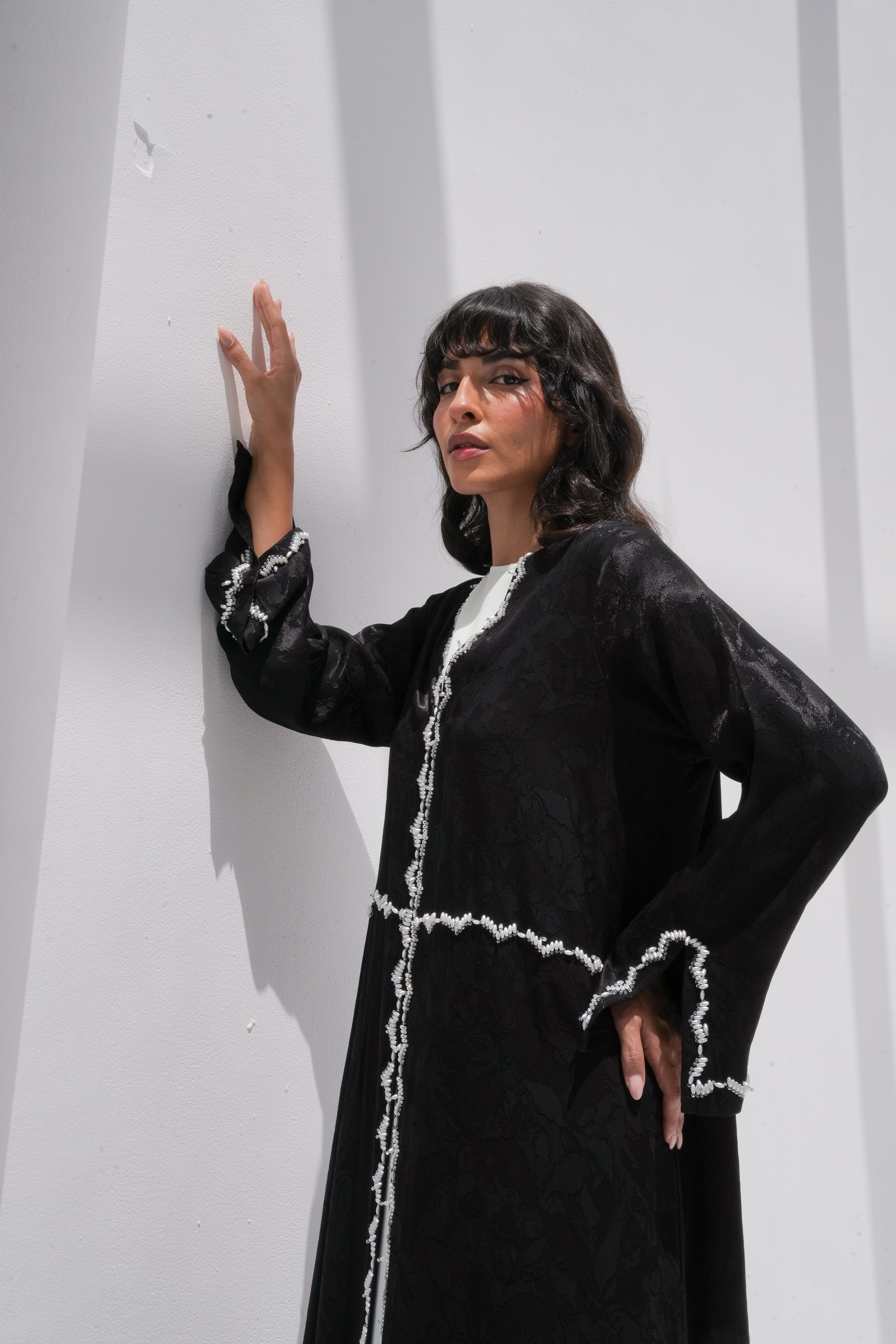ZAY BLACK ABAYA -R283