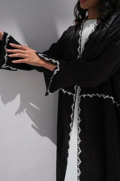 ZAY BLACK ABAYA -R283