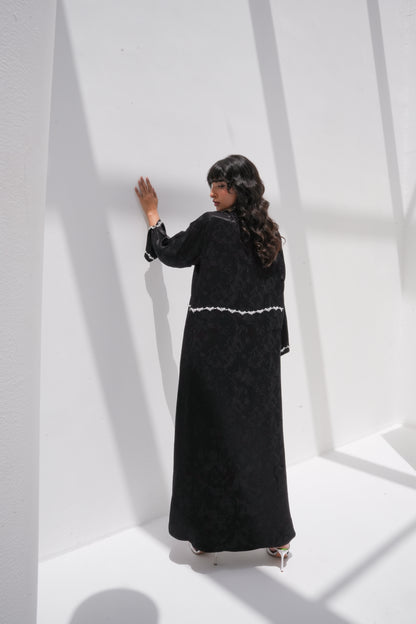 ZAY BLACK ABAYA -R283