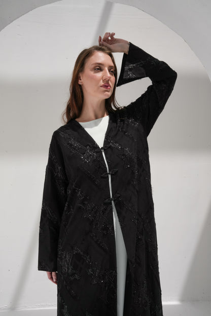 ZAY BLACK ABAYA - R287