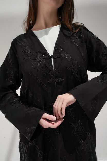 ZAY BLACK ABAYA - R287
