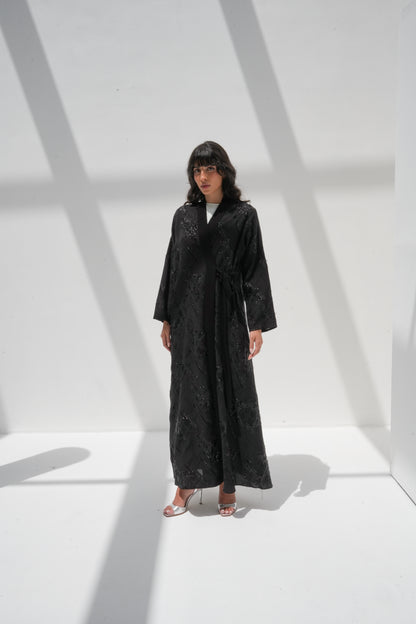 ZAY BLACK ABAYA -R288