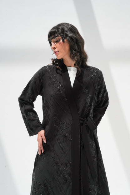 ZAY BLACK ABAYA -R288