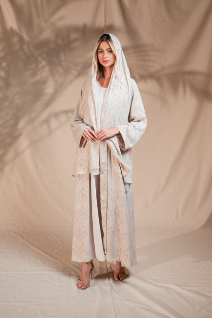 CLAY COLOR ABAYA -P78