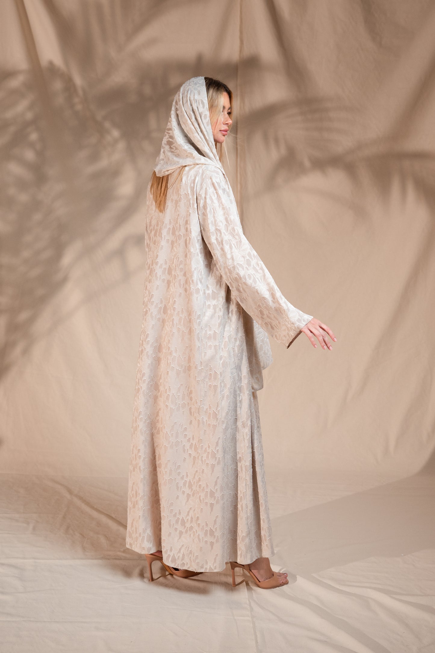 CLAY COLOR ABAYA -P78