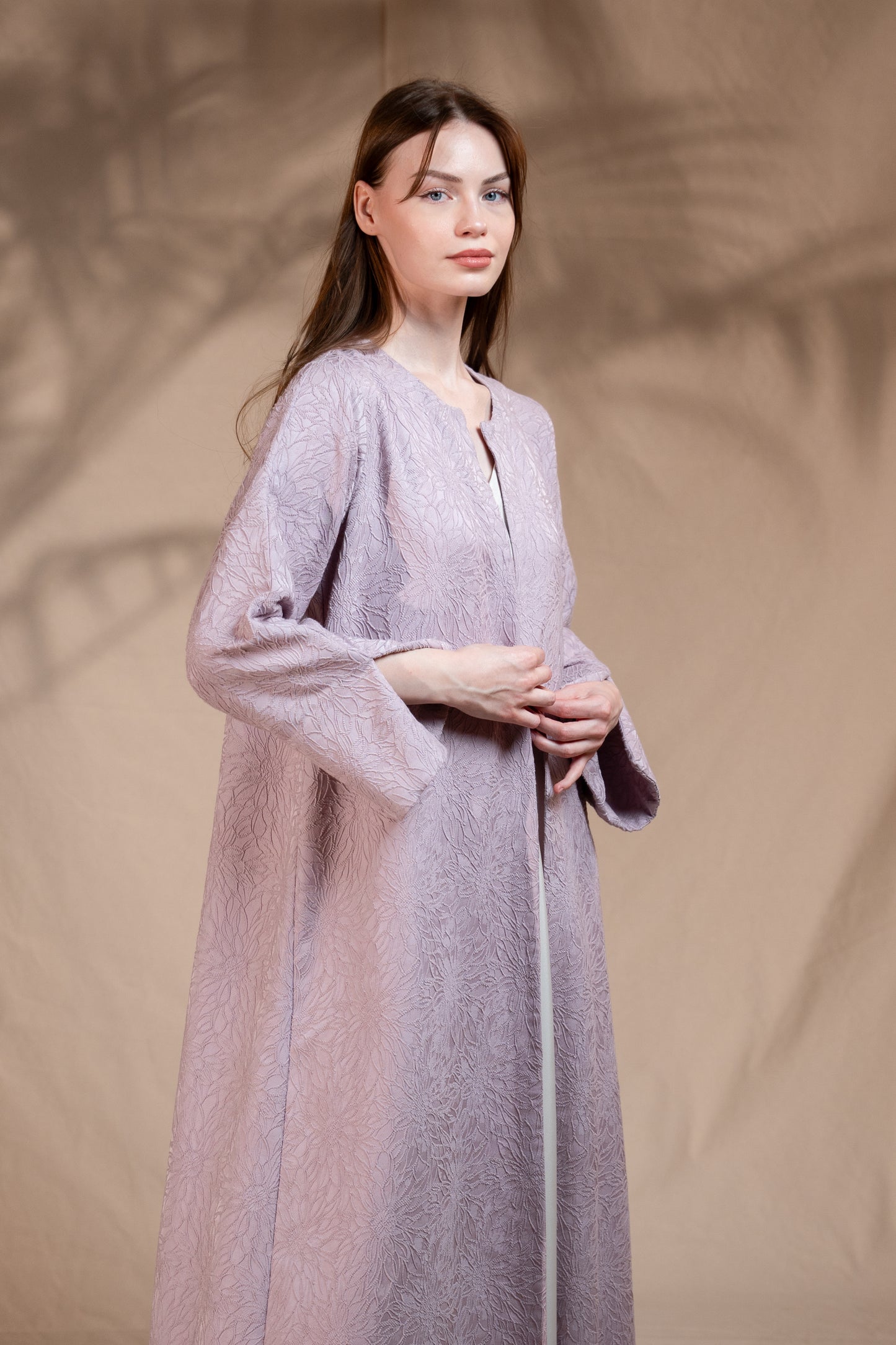 CLAY COLOR ABAYA PINK -P76