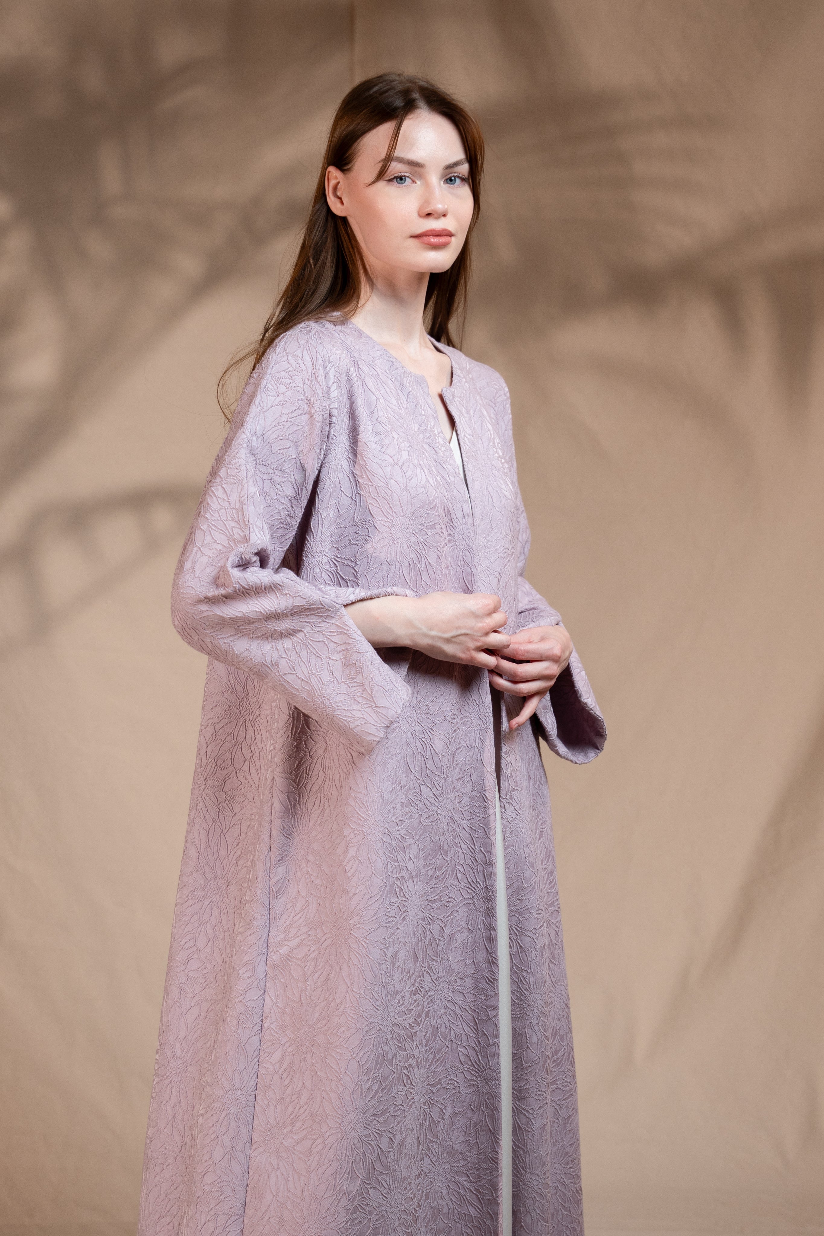 CLAY COLOR ABAYA PINK -P76