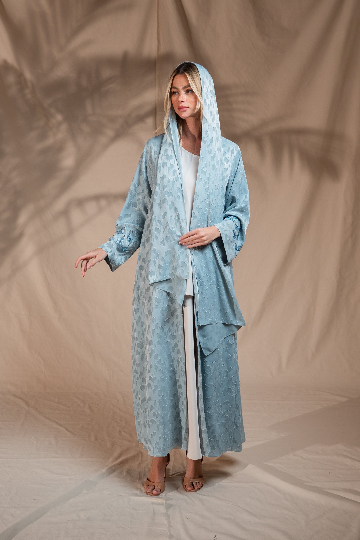 CLAY COLOR ABAYA - YA188