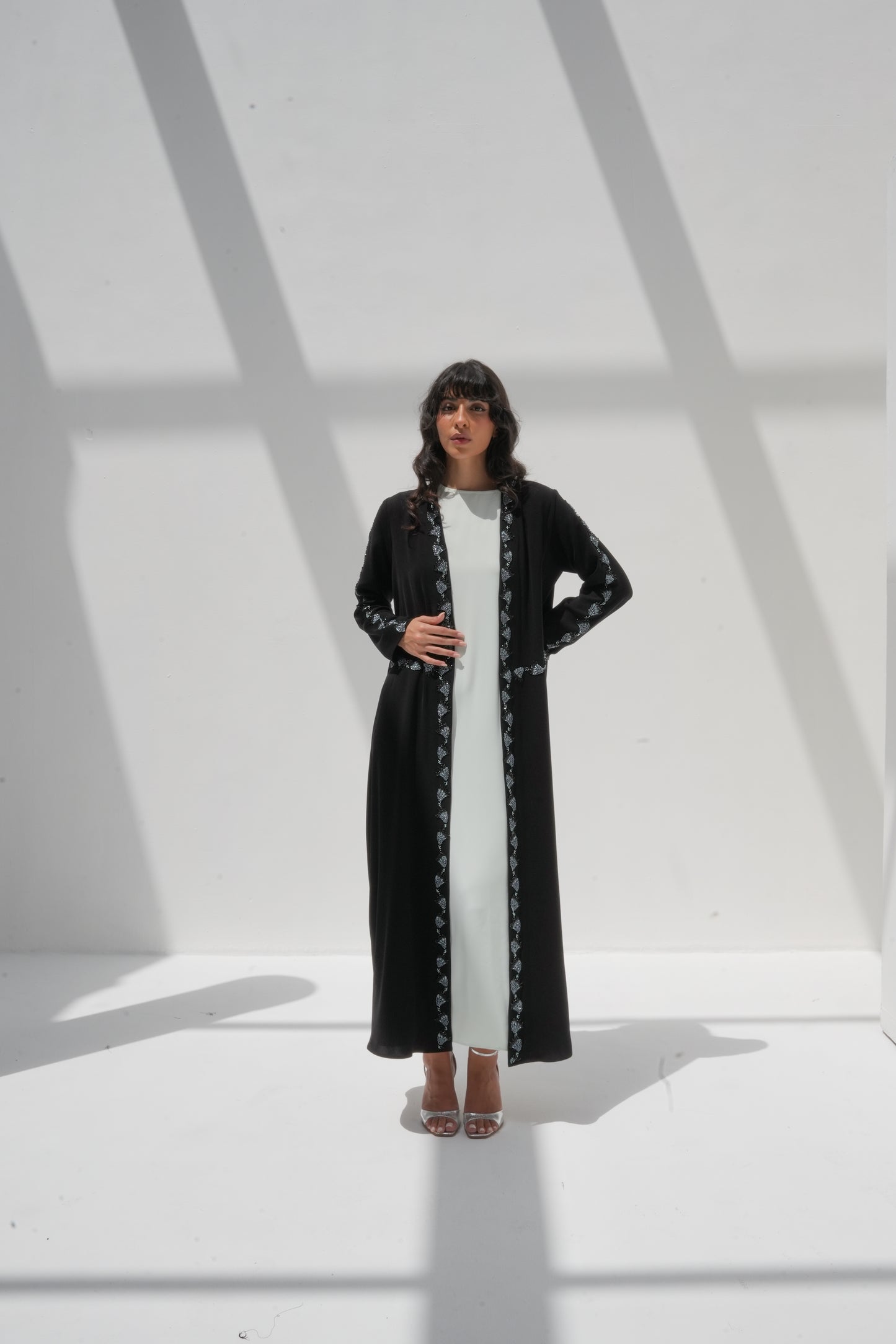 ZAY BLACK ABAYA- R286