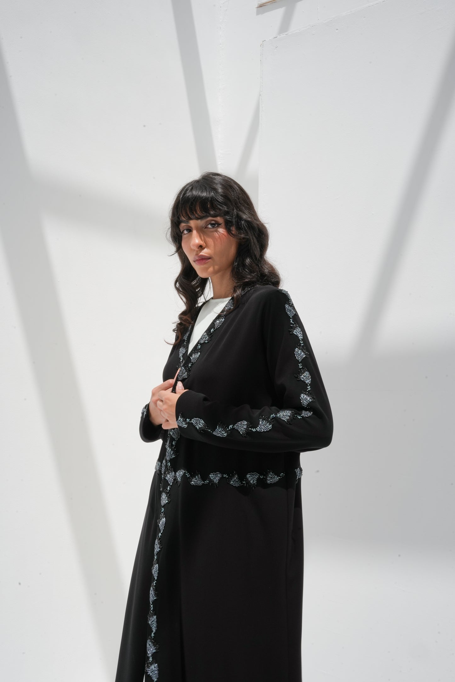 ZAY BLACK ABAYA- R286